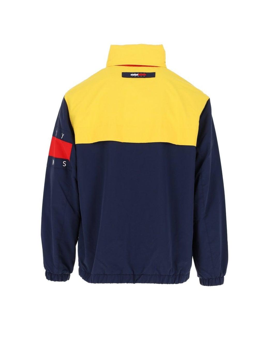 Tommy Hilfiger Reversible Logo Jacket in Blue for Men | Lyst