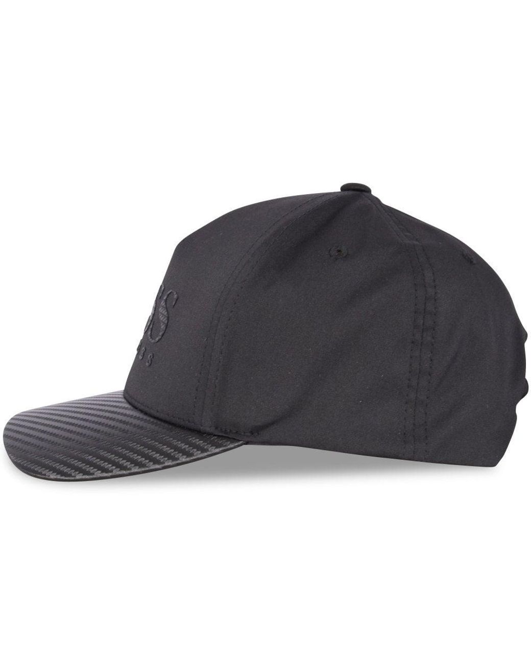 HUGO BOSS Synthetic Carbon Black Cap 