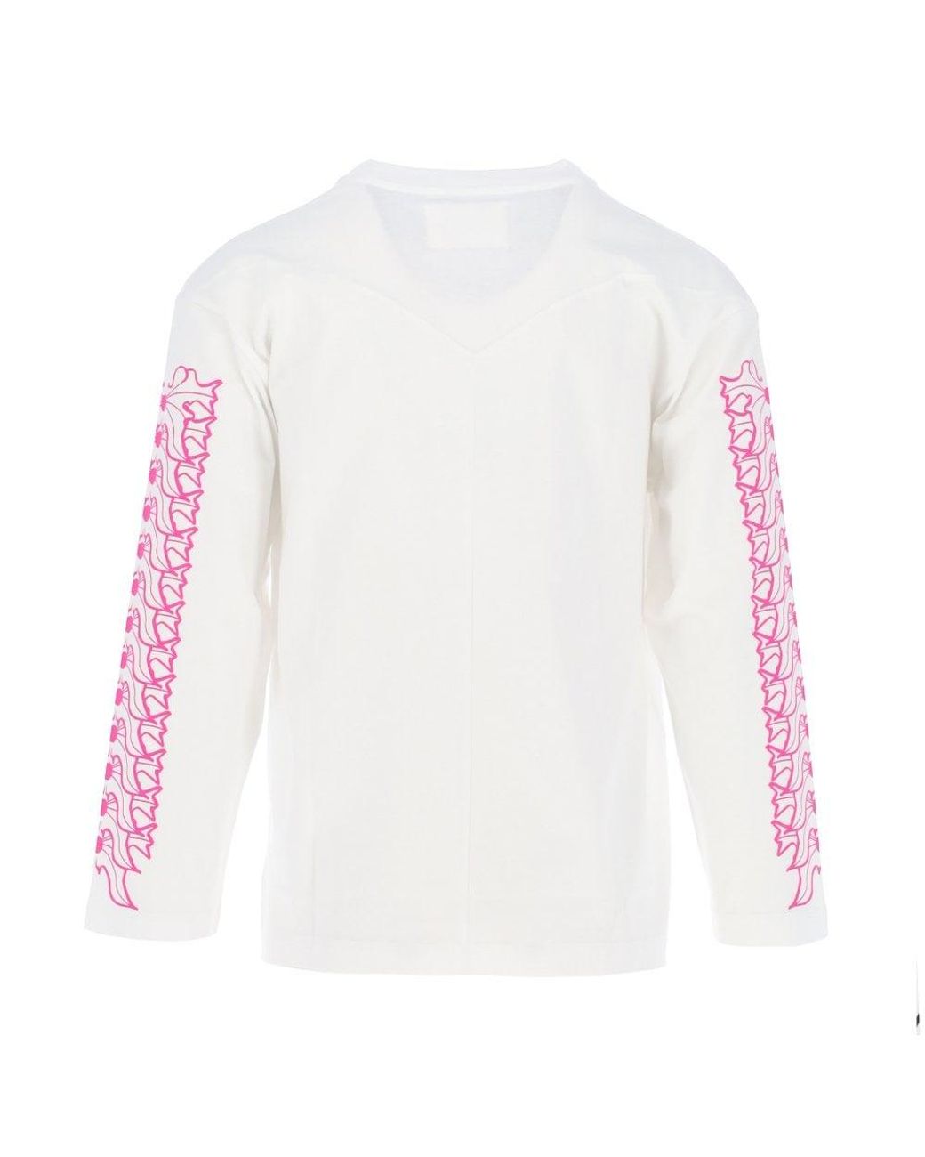 Youths in Balaclava  Pink Flower Oversized L/s T-shirt in White for Men  Lyst