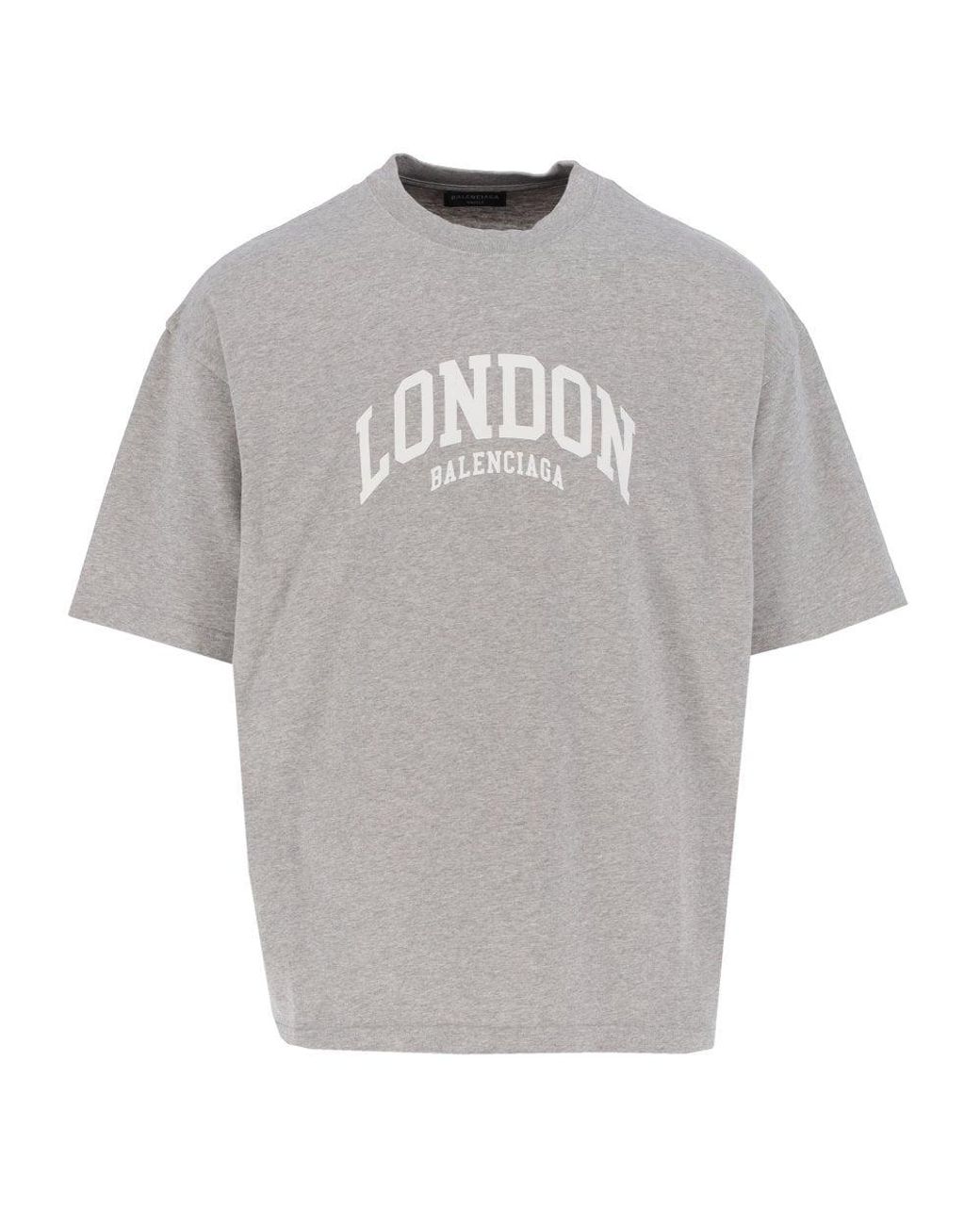 t shirt balenciaga nera