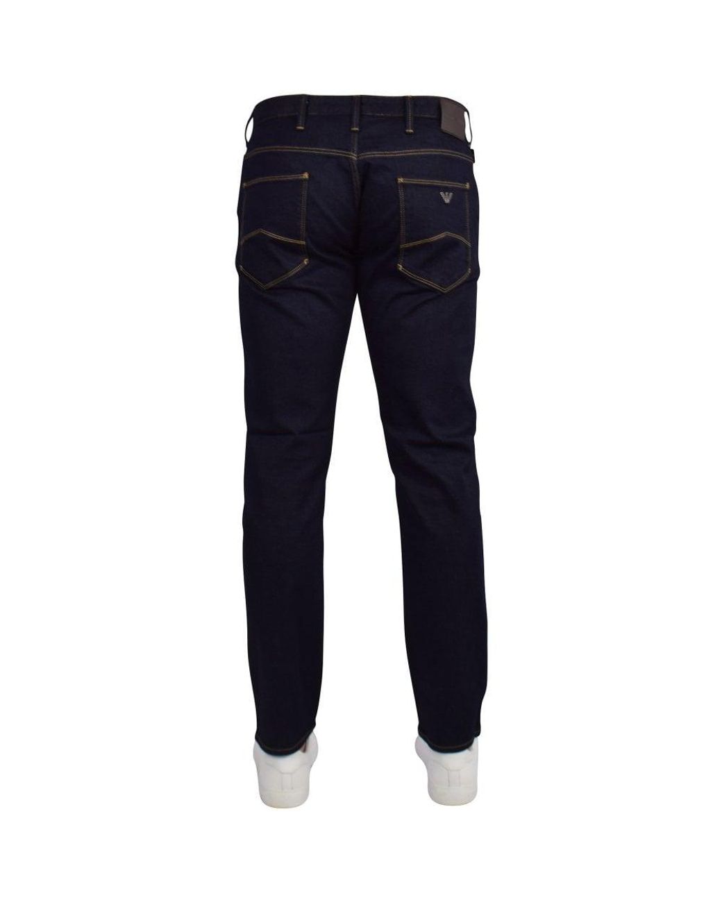 universiteitsstudent Dokter hout Emporio Armani Denim Blue J06 Slim Jeans for Men | Lyst