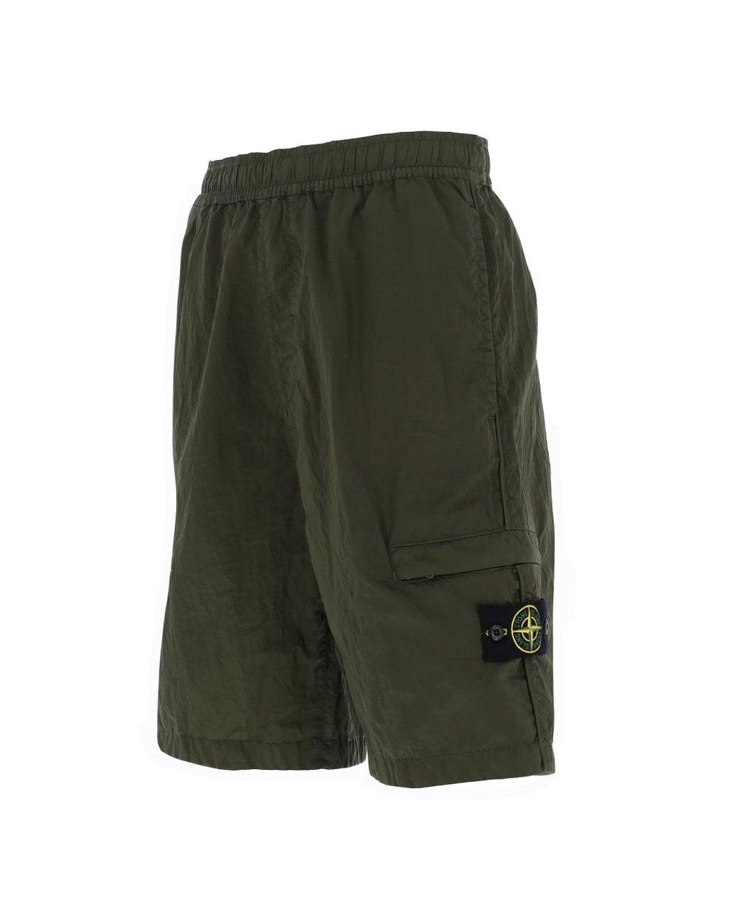 Stone Island Cargo Shorts in Green for Men | Lyst UK