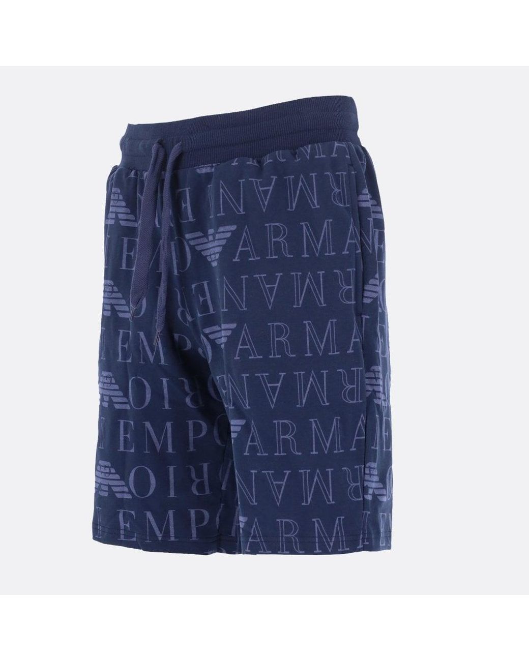 Armani all hotsell over print shorts