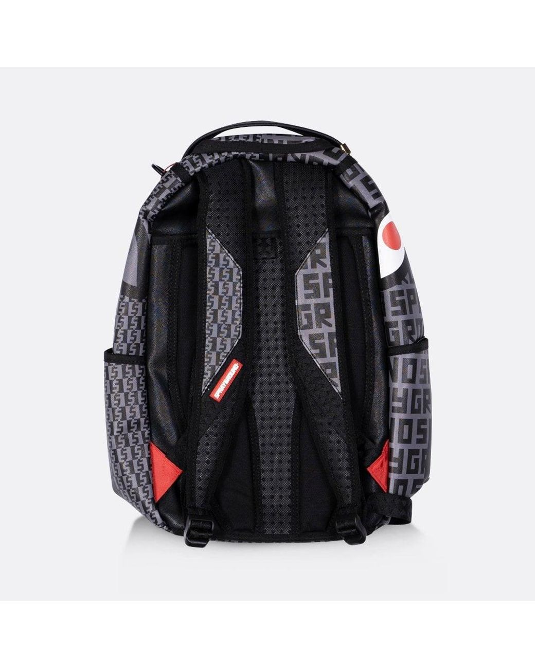 Sprayground Backpack Split Infinity Check in Grey