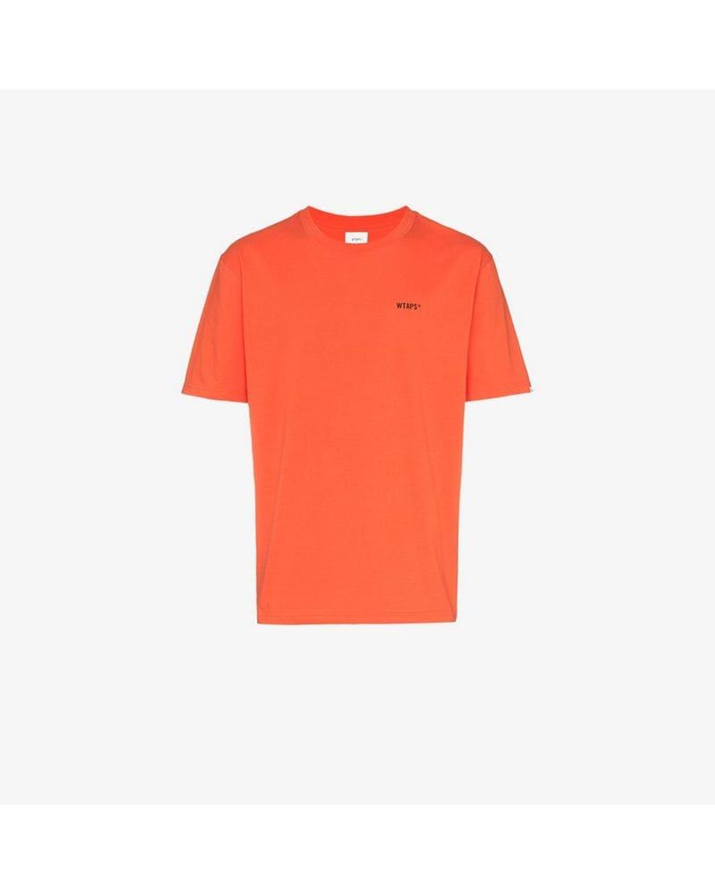 WTAPS Urban Territory Logo Print T-shirt in Orange for Men | Lyst