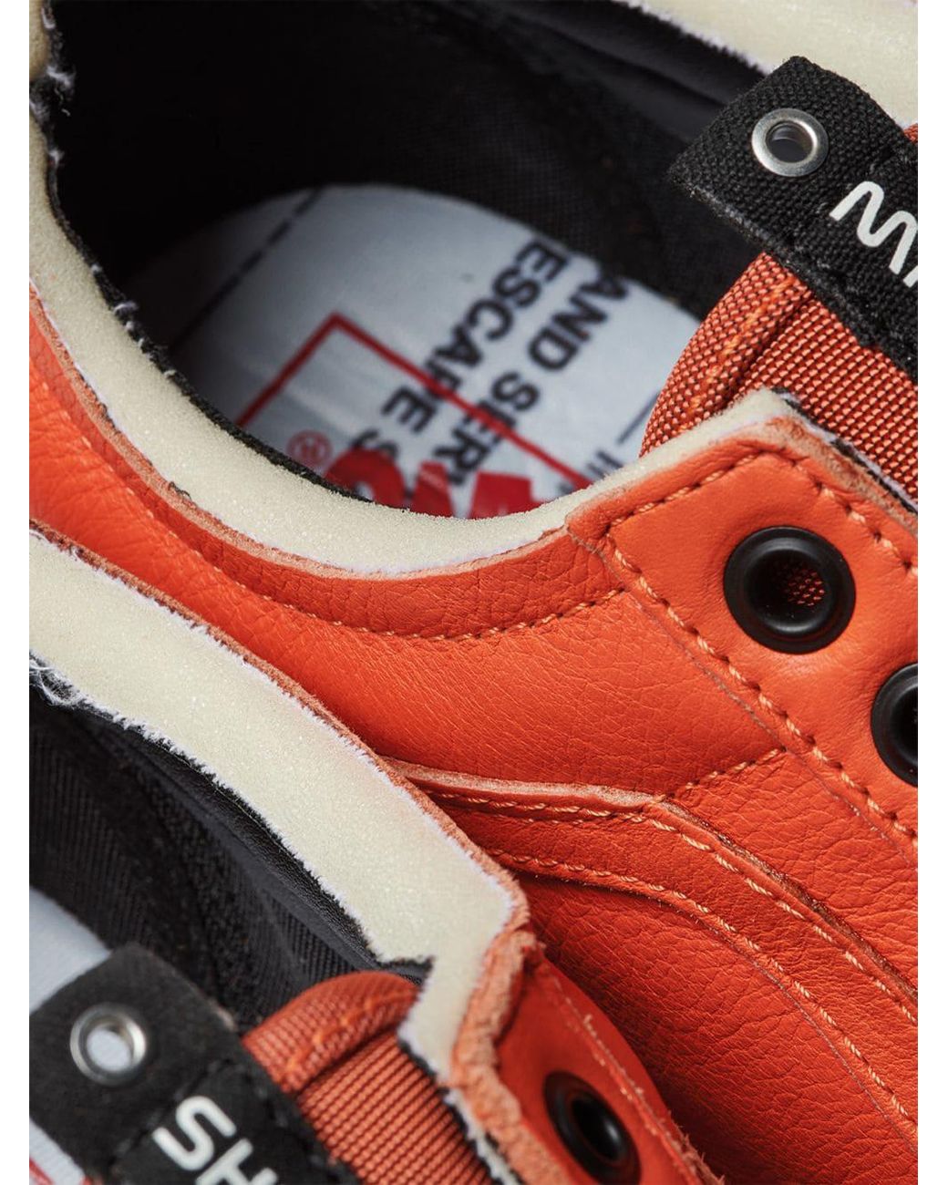 Vans Cotton Orange And Black Nasa Old Skool Space Voyager Firecracker  Sneakers for Men | Lyst