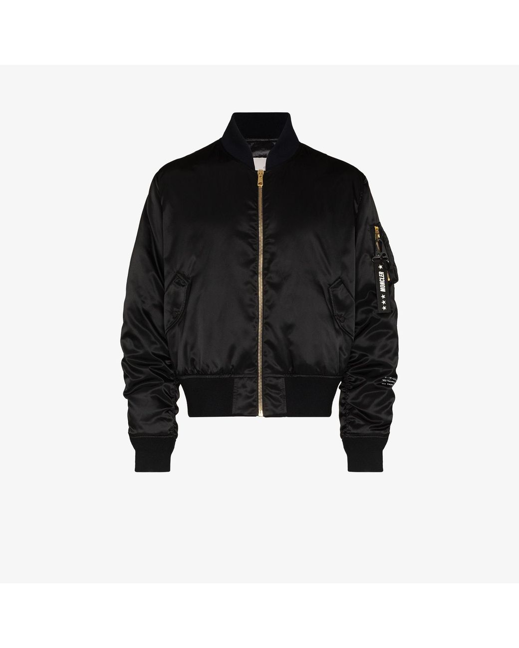 Moncler Genius 7 Moncler Fragment Rassos Bomber Jacket in Black for Men |  Lyst