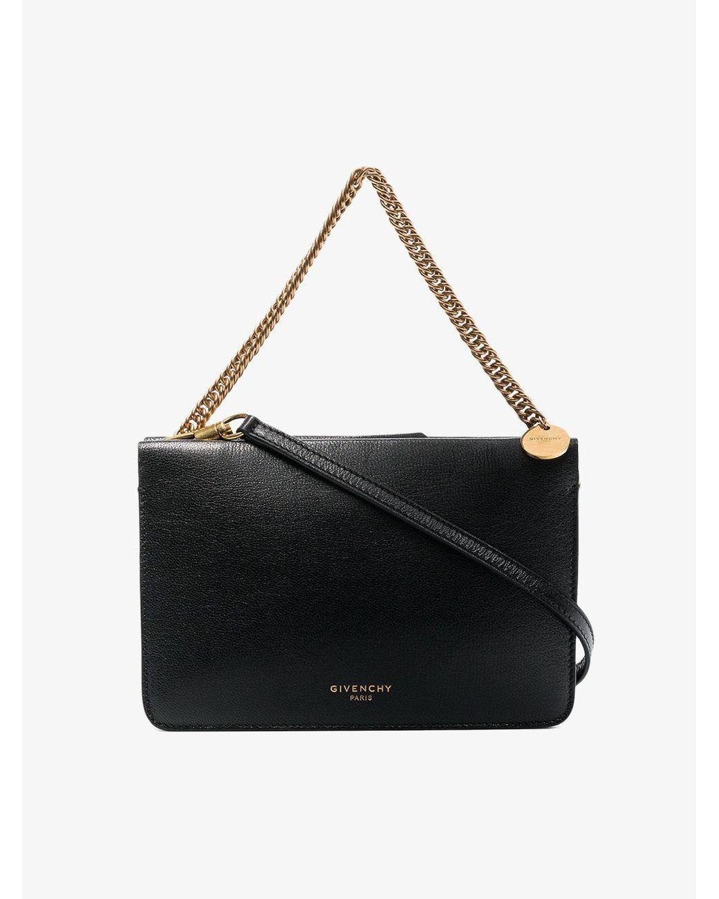 Givenchy Black Cross 3 Leather Shoulder Bag | Lyst