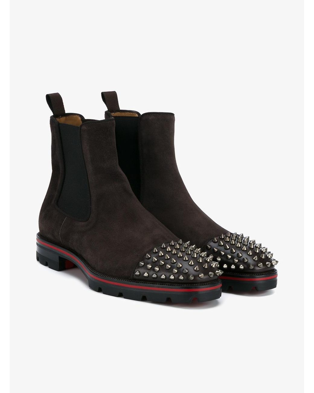 Christian Louboutin Melon Flat Boots for Men Lyst