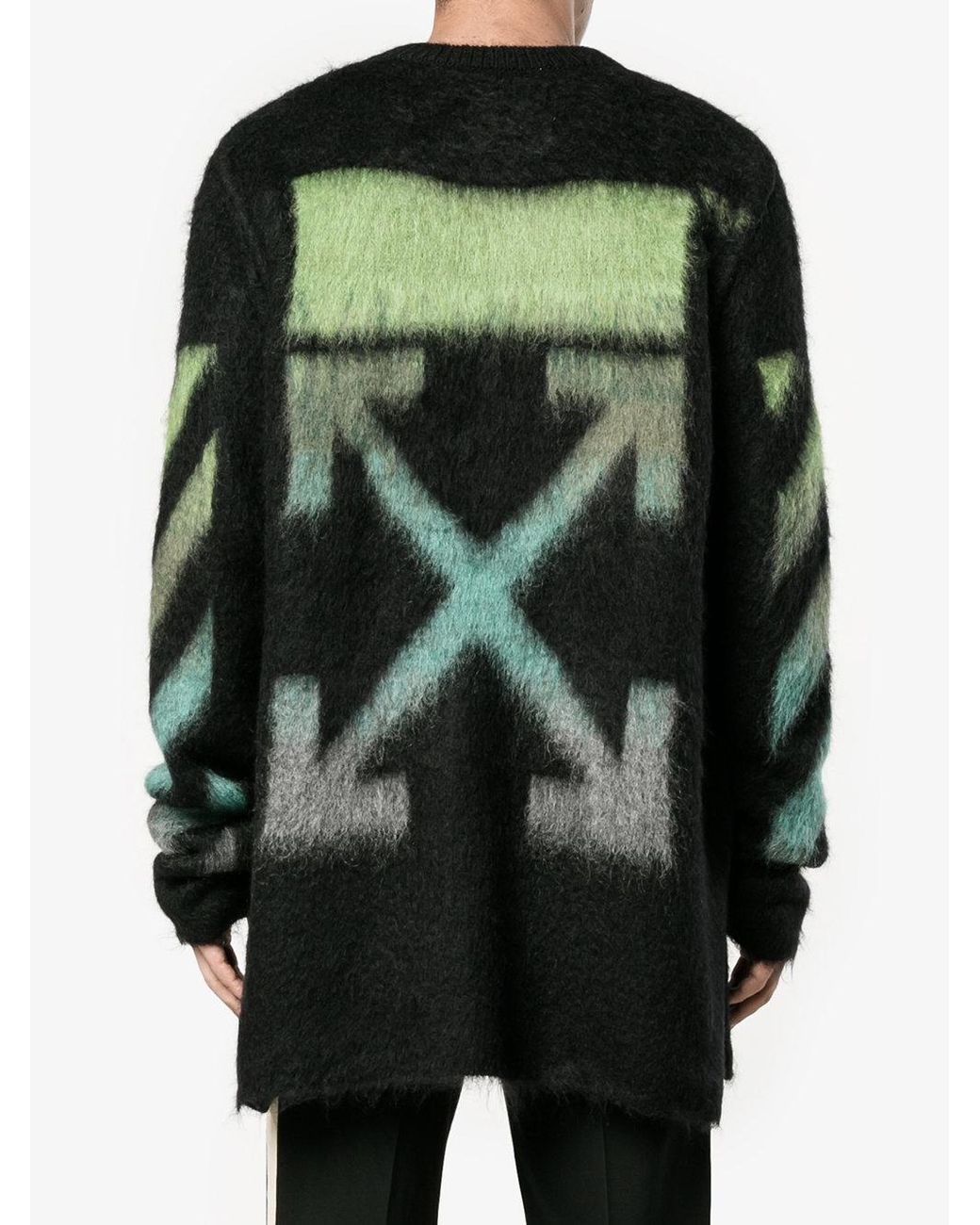 Off white brushed arrows best sale sweater