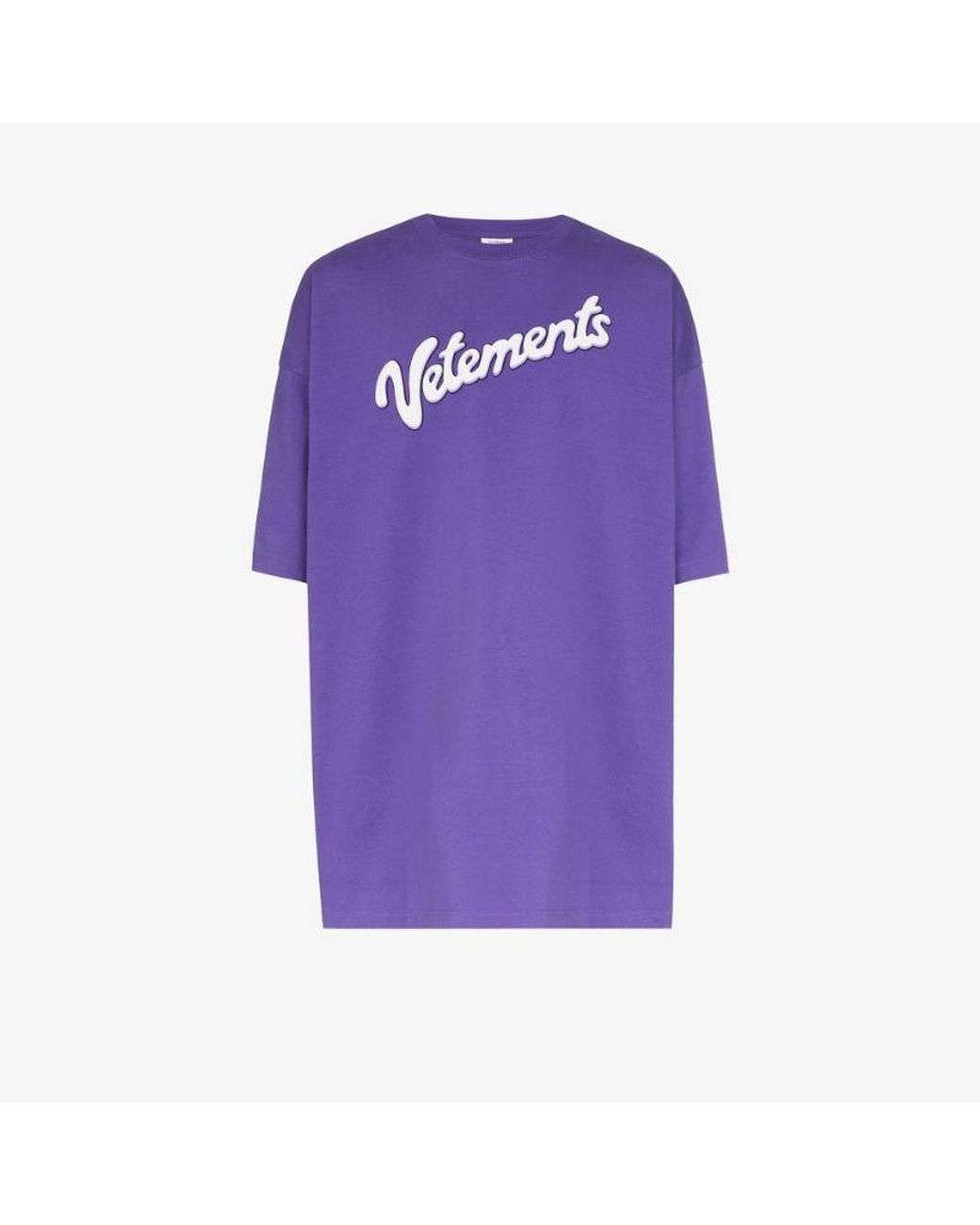Vetements Milka Logo Short Sleeve T-shirt in Purple for Men | Lyst Australia