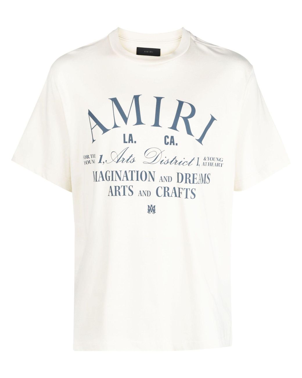 Amiri Heart Logo Print Cotton T-shirt in Black for Men