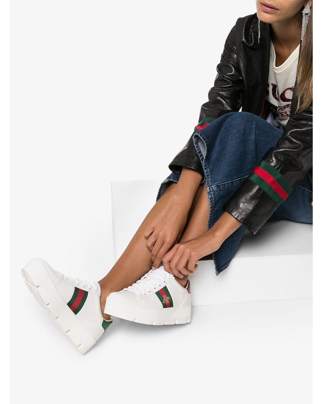 Gucci Platform Fashion Sneakers