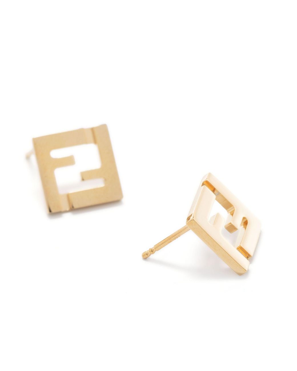90s Fendi Stud Earrings, a Rare Couture of Pair of Iconic Oversize Vintage,  With FF Logo Signature on Top - Etsy Hong Kong