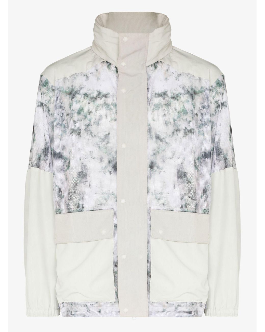 Snow Peak Insect Shield Printed Jacket in White for Men | Lyst