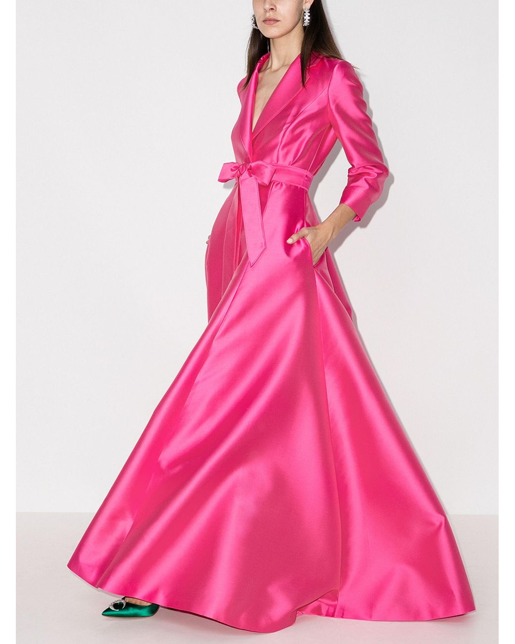 Carolina herrera pink gown discount