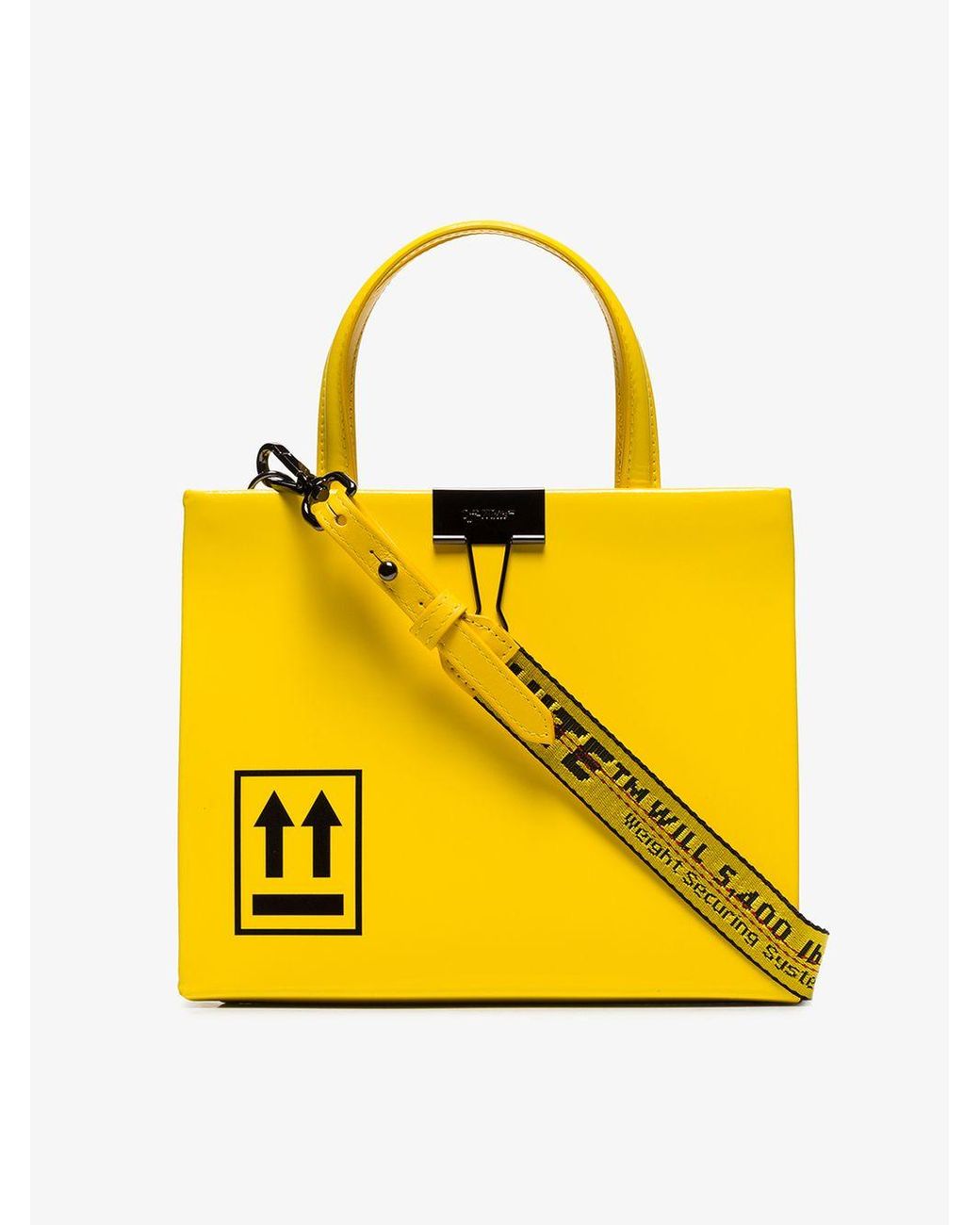 Off white hotsell yellow purse