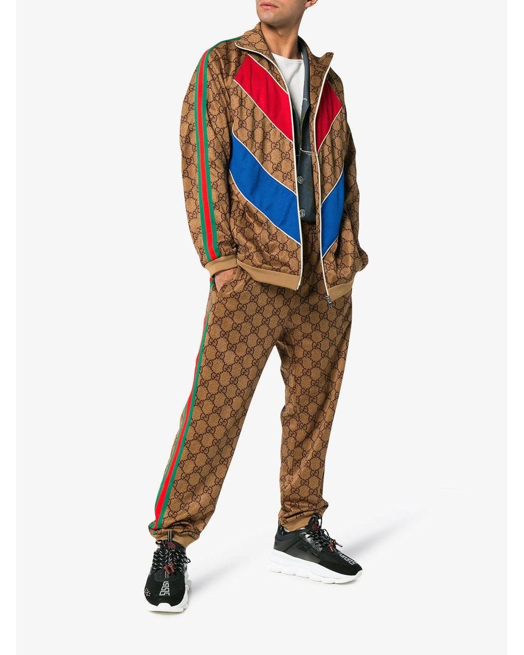 Gucci supreme cheap tracksuit