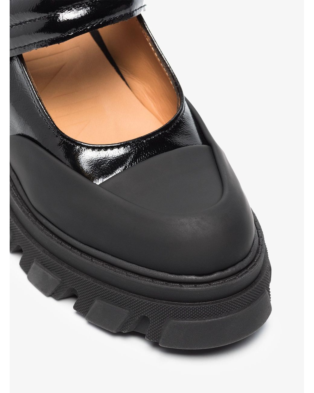 ☆韓国の人気☆【GANNI】☆MARRY JANE SLING BACK SHOES☆ GANNI Women's' Mary Jane Slingback Shoes in Black | LN-CC®
