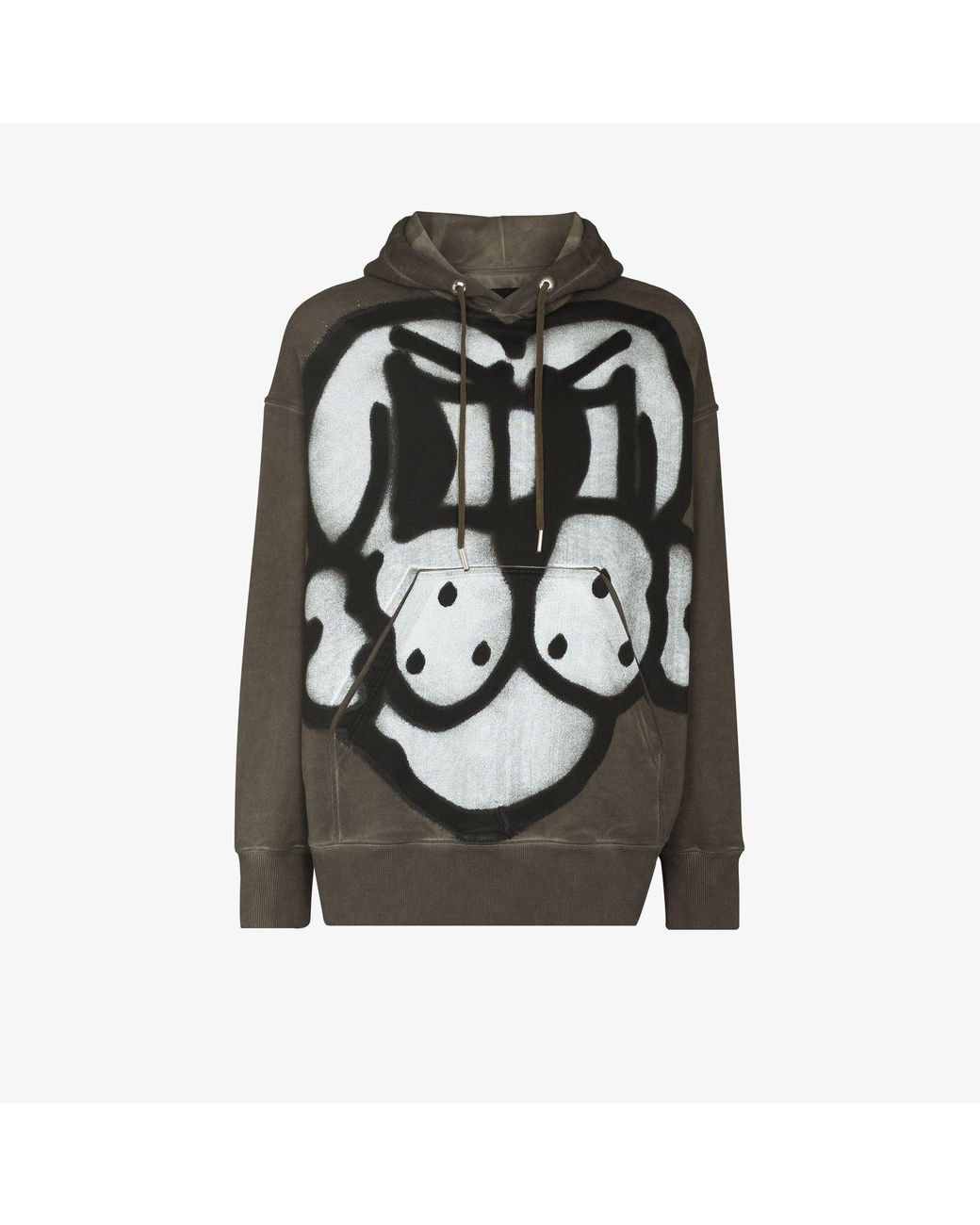 Givenchy X Chito Dog Tag Cotton Hoodie in Green for Men | Lyst