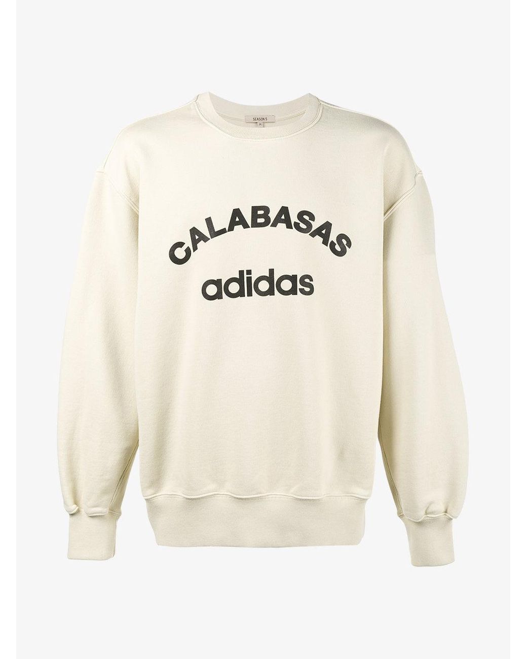 Yeezy Calabasas Adidas Sweatshirt in Natural for Men | Lyst