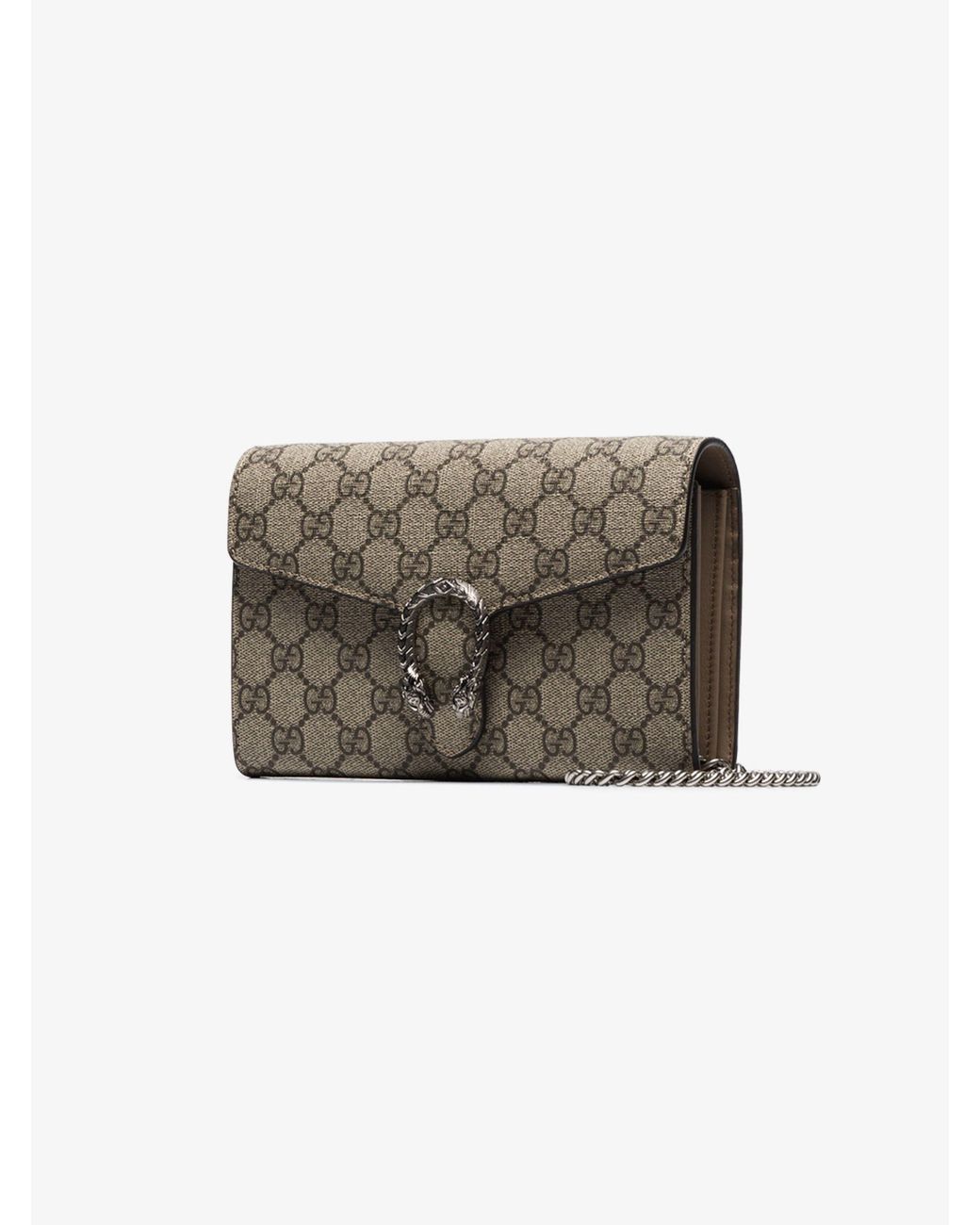 gucci supreme chain wallet