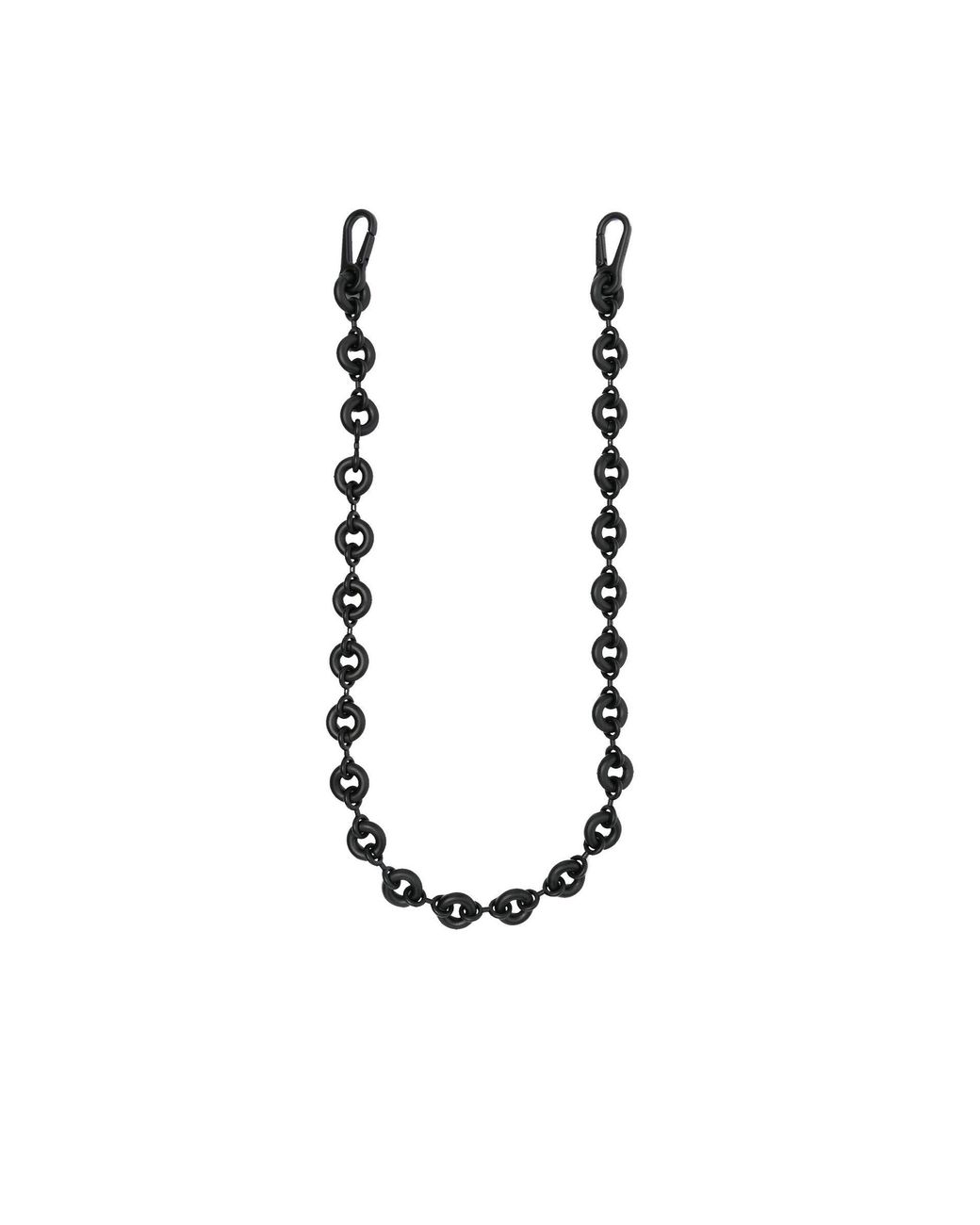 Loewe Black Donut Chain Bag Strap in Metallic Lyst