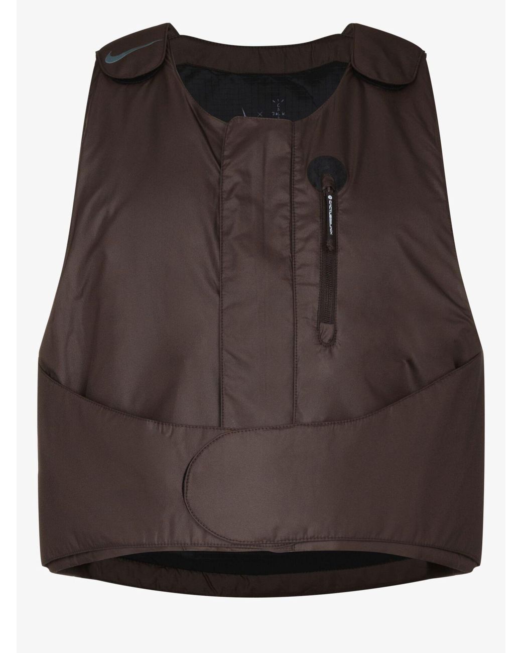 Nike X Cact.us Corp Padded Woven Gilet in Brown for Men | Lyst