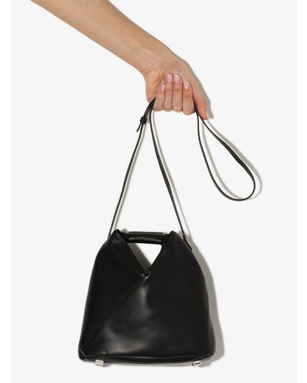 MM6 by Maison Martin Margiela Japanese Faux Leather Cross