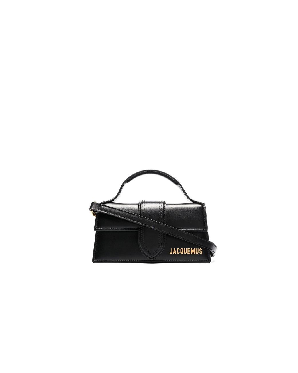 Jacquemus Black Le Bambino Leather Shoulder Bag Lyst