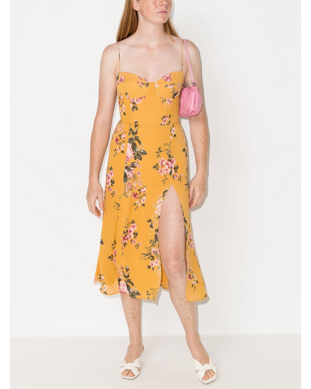 Reformation sale yellow dress