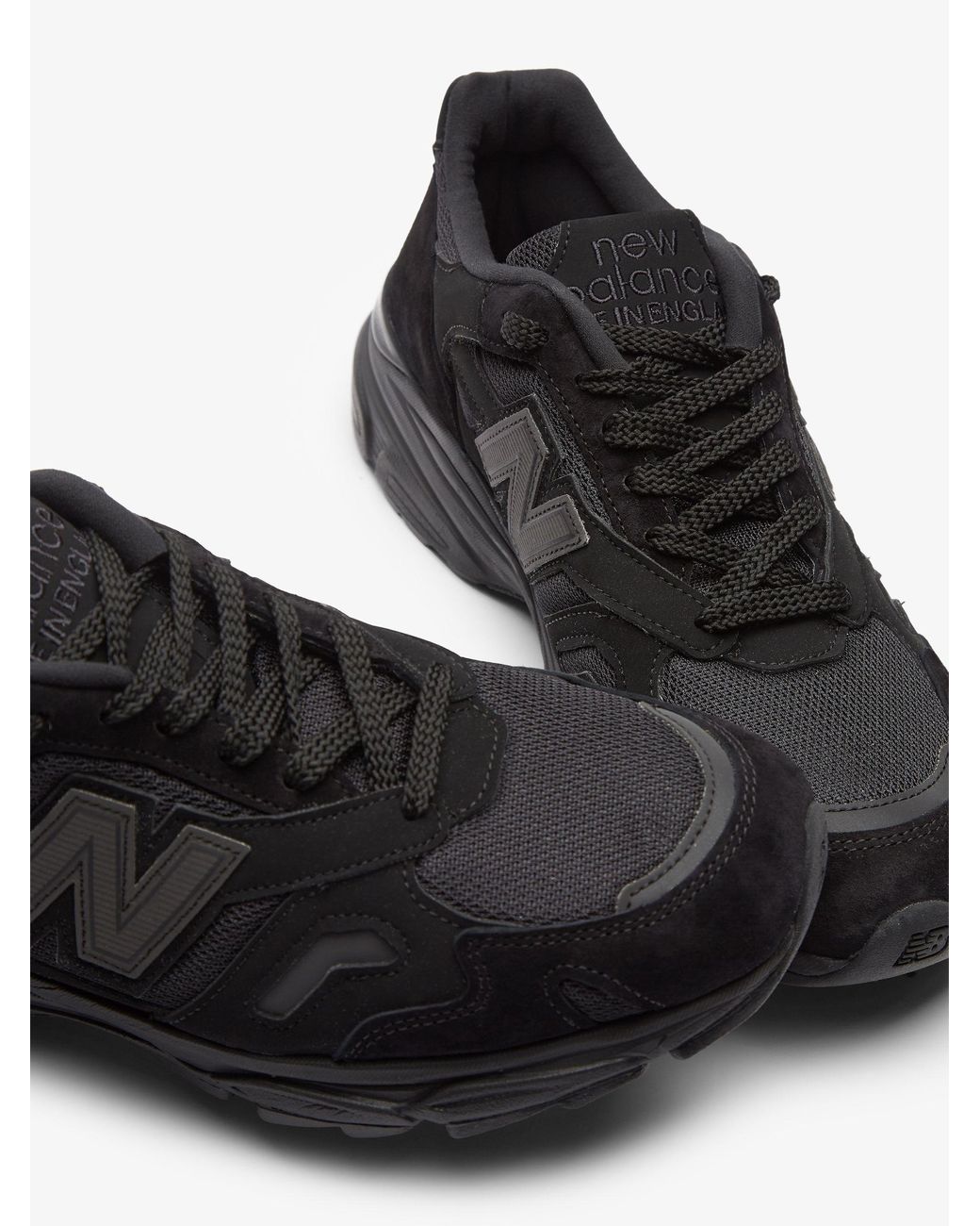 New Balance Made In Uk 920 Low Top Sneakers in Black for Men | Lyst