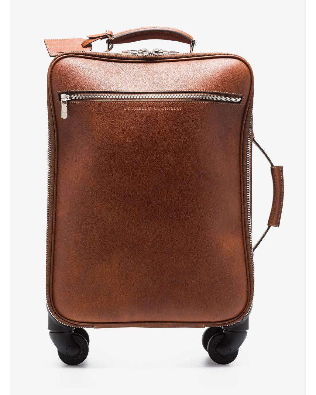Brunello Cucinelli Brown Leather Cabin 