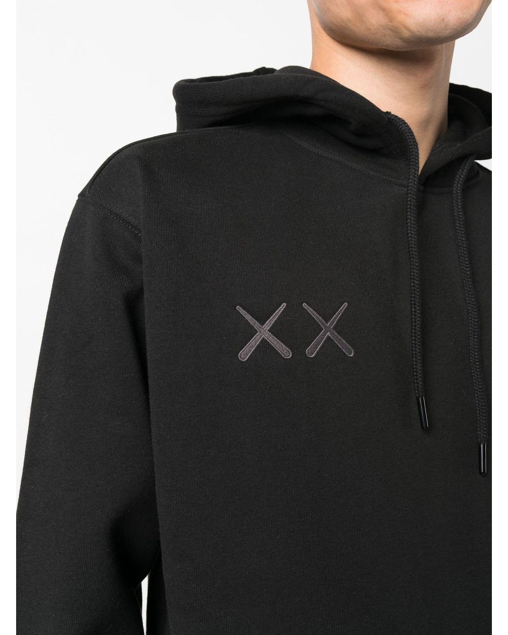 The North Face X Kaws Logo Embroidered Hoodie - Men's The North Face X Kaws Logo Embroidered Hoodie - Men's