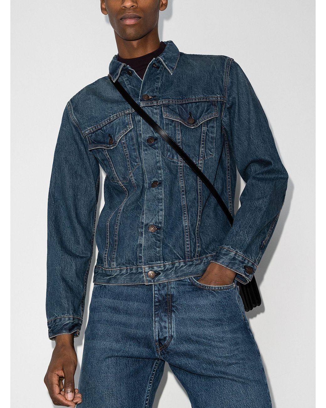 Orslow '60s Denim Jacket in Blue for 