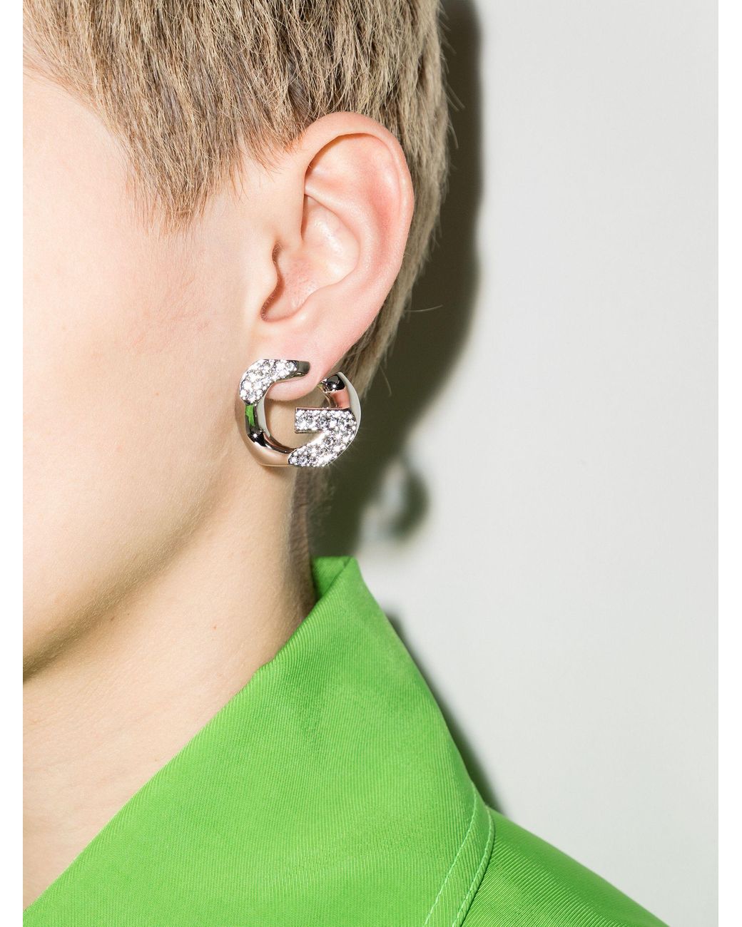 Givenchy crystal hotsell stud earrings