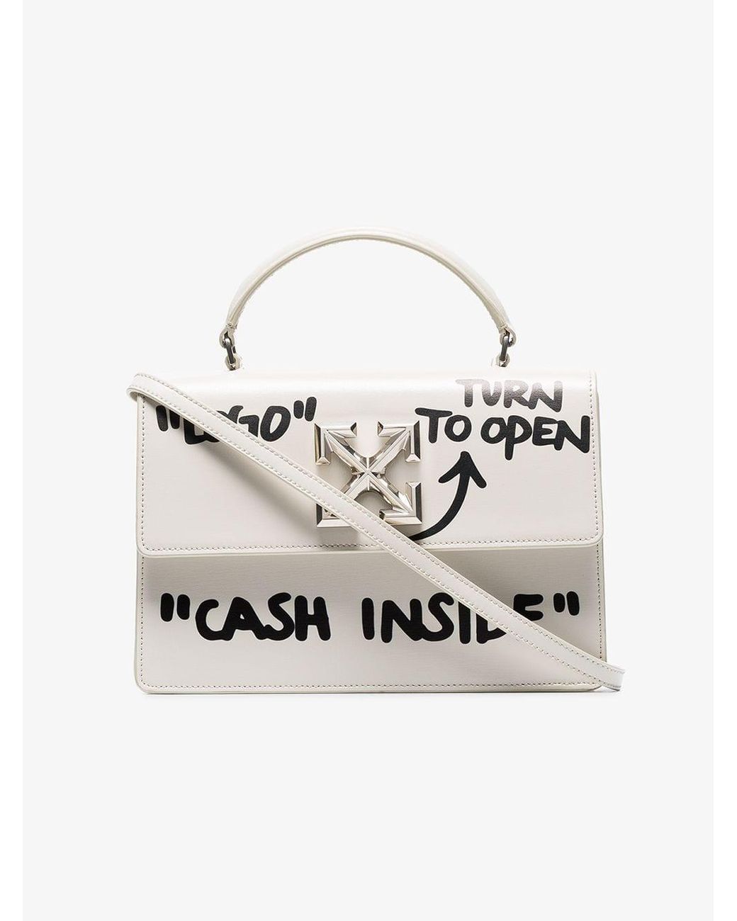 Off white hotsell bag cash inside