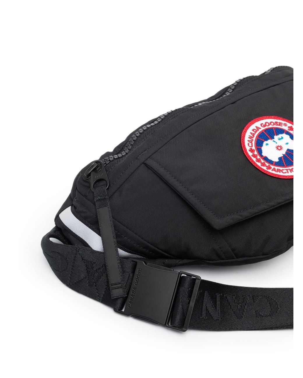 Canada Goose Logo Plaque Cross Body Bag in Black for Men | Lyst