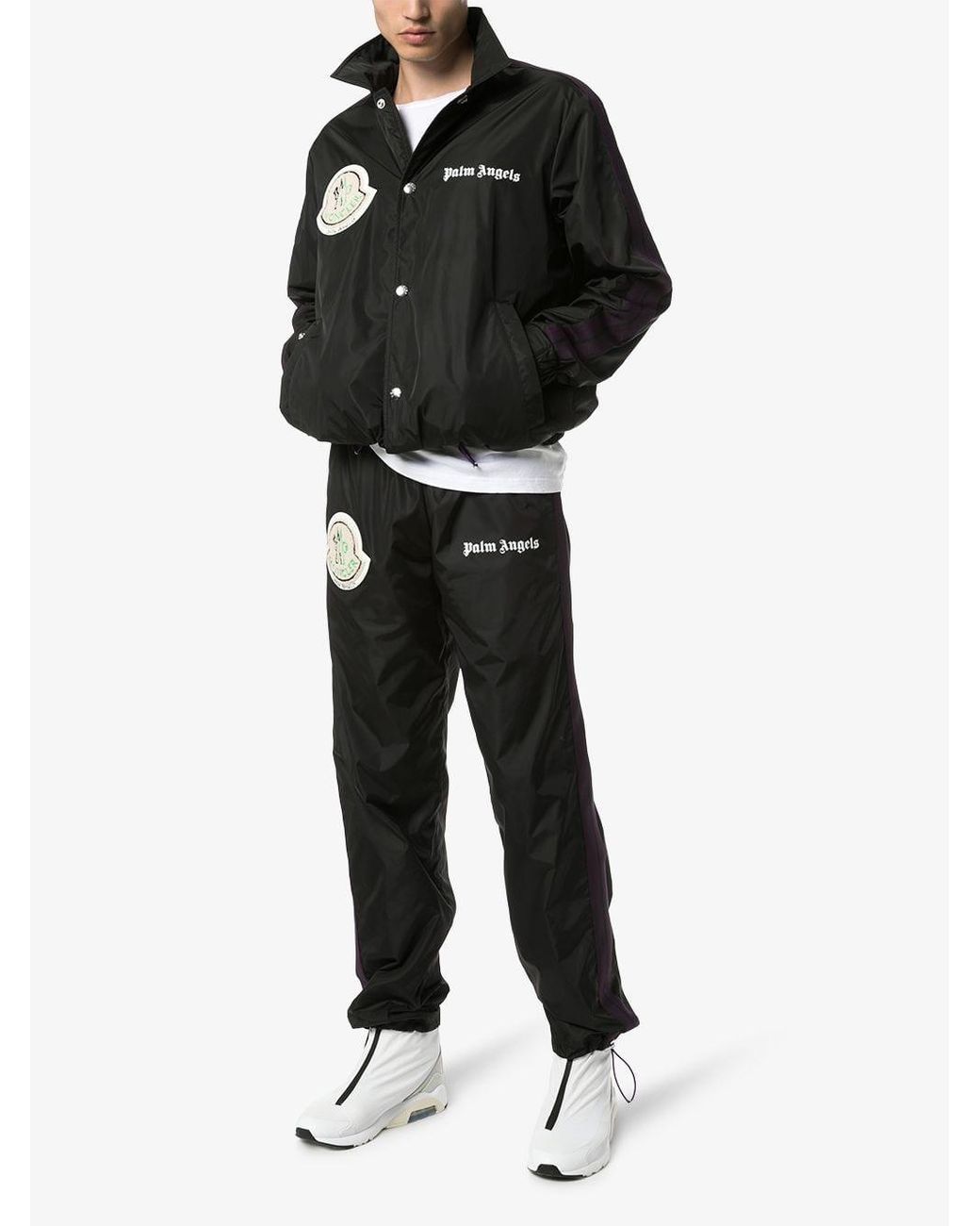 Moncler Genius X Palm Angels Track Pants in Black for Men | Lyst