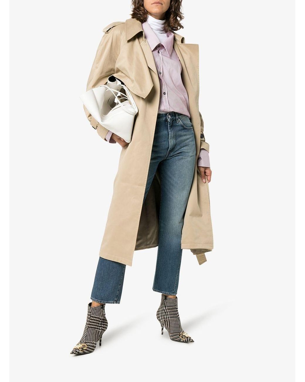 toteme original denim washed blue