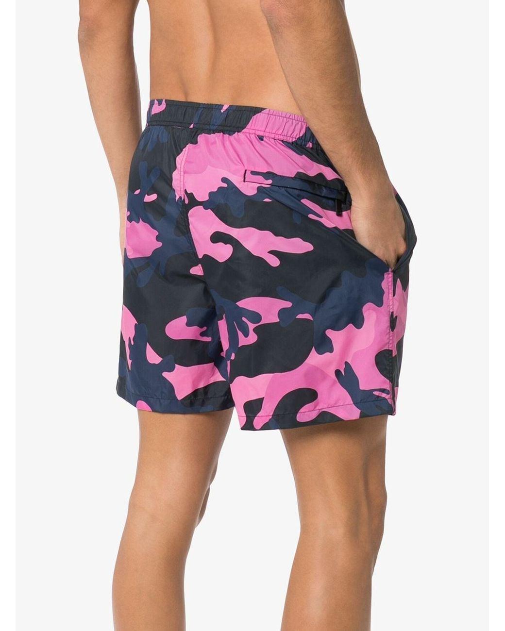 Valentino Synthetic Camouflage Swim 