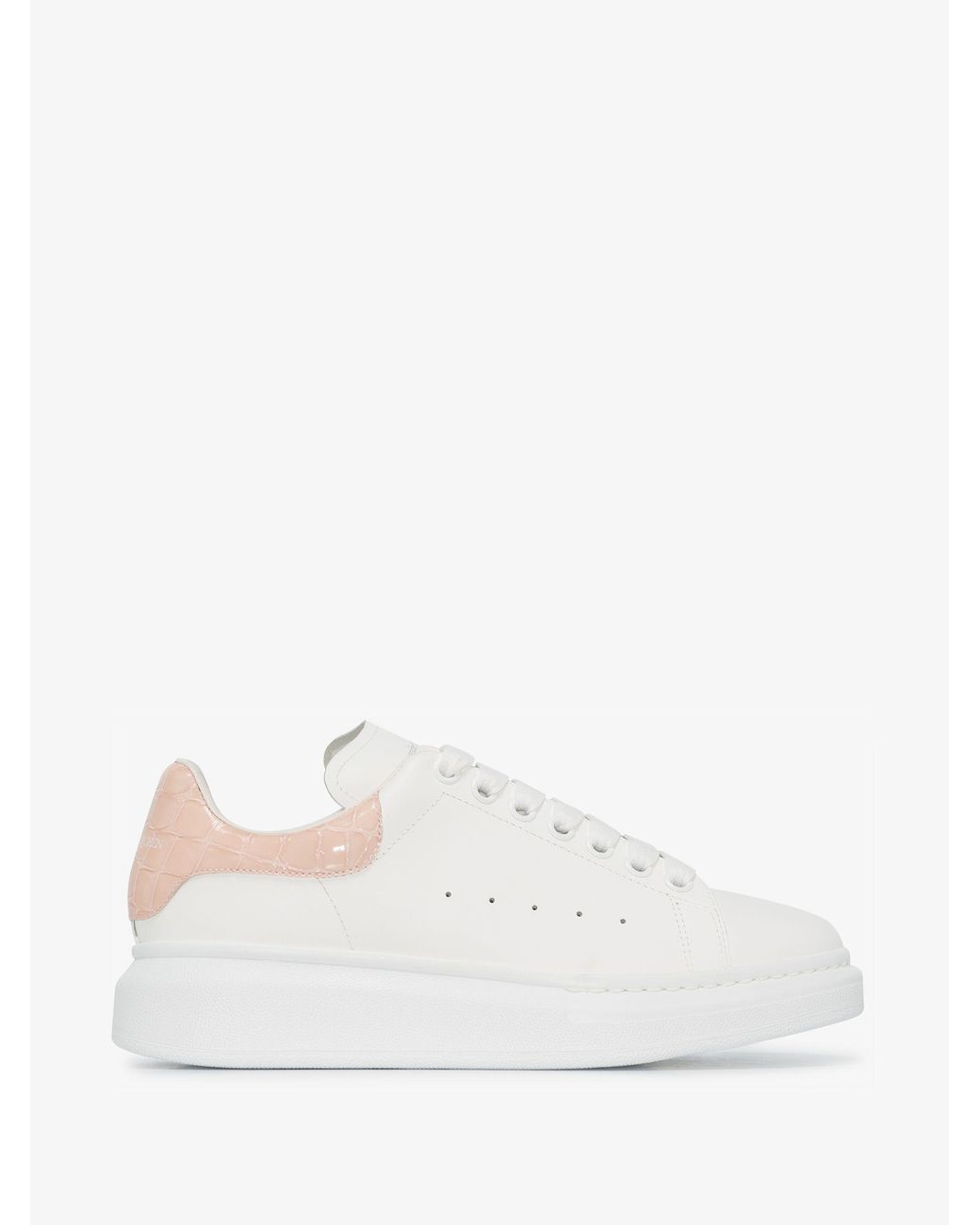pink croc alexander mcqueen's