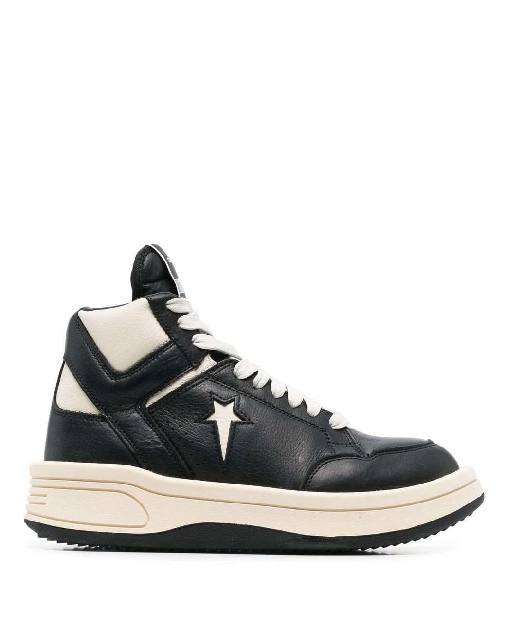 Converse X Drkshdw Turbowpn High-top Sneakers - Women's - Rubber/fabric/calf  Leather in Black | Lyst
