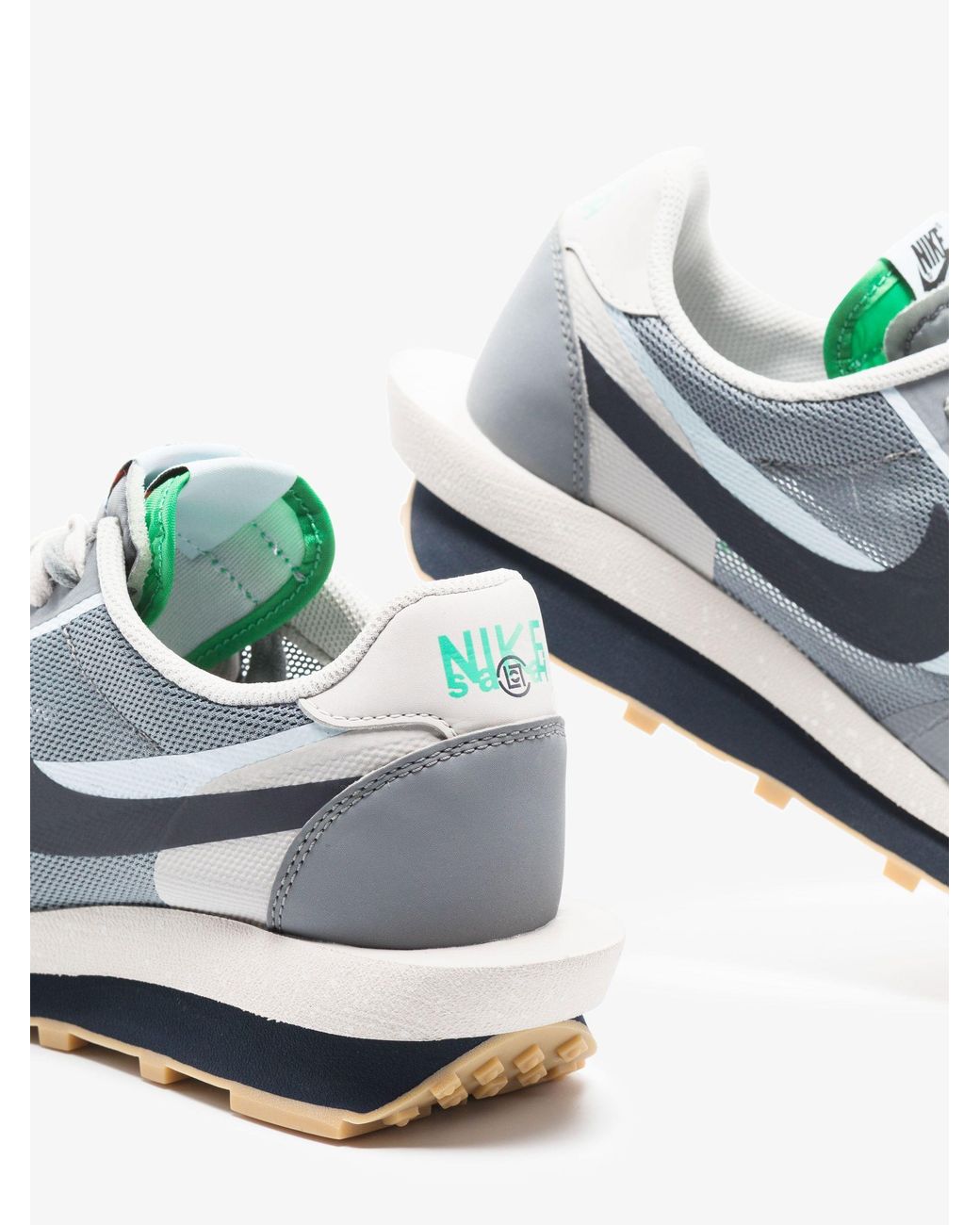 Nike X Sacai X Clot Ldwaffle Sneakers in Blue | Lyst