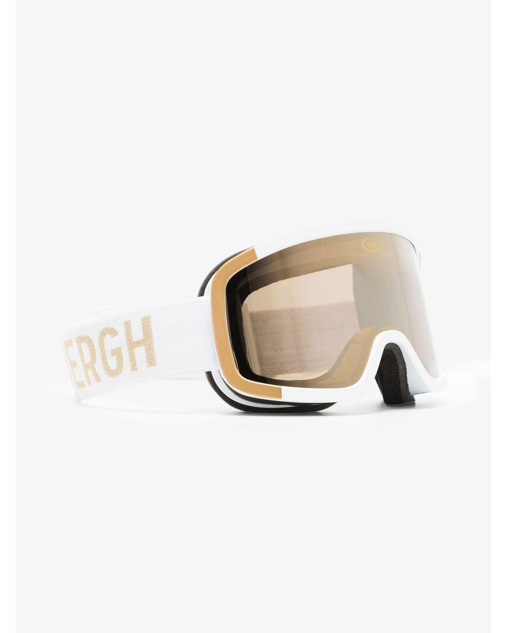 Goldbergh Gold-tone Eyecatcher Ski goggles in Natural | Lyst