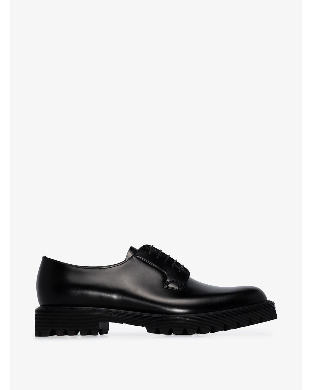 Church's Shannon Leather Derby Shoes in Black - Lyst