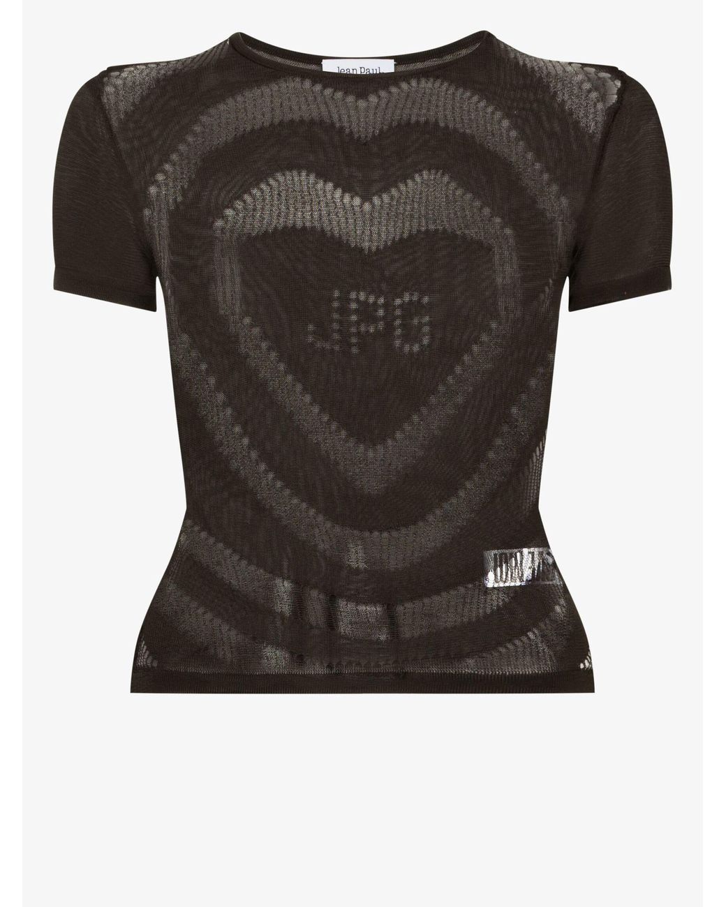 jean paul gaultier logo t shirt