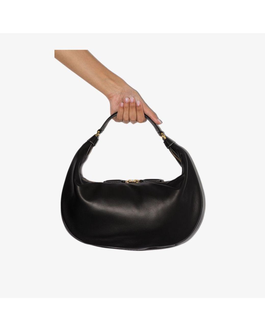 Sasha black quilted shoulder bag sale