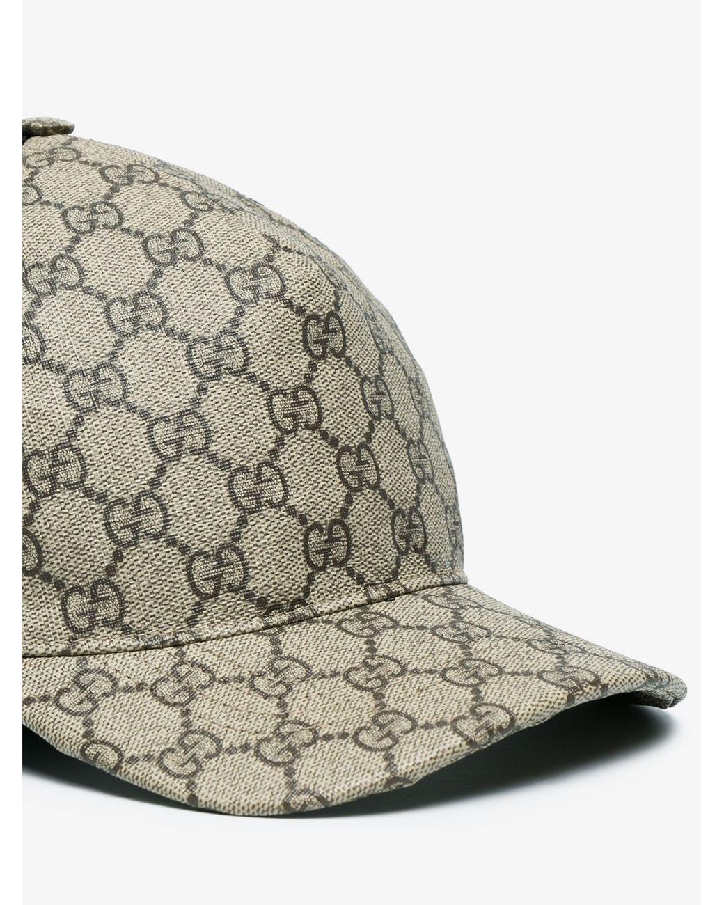 Gucci Cotton GG Supreme Baseball Hat in 