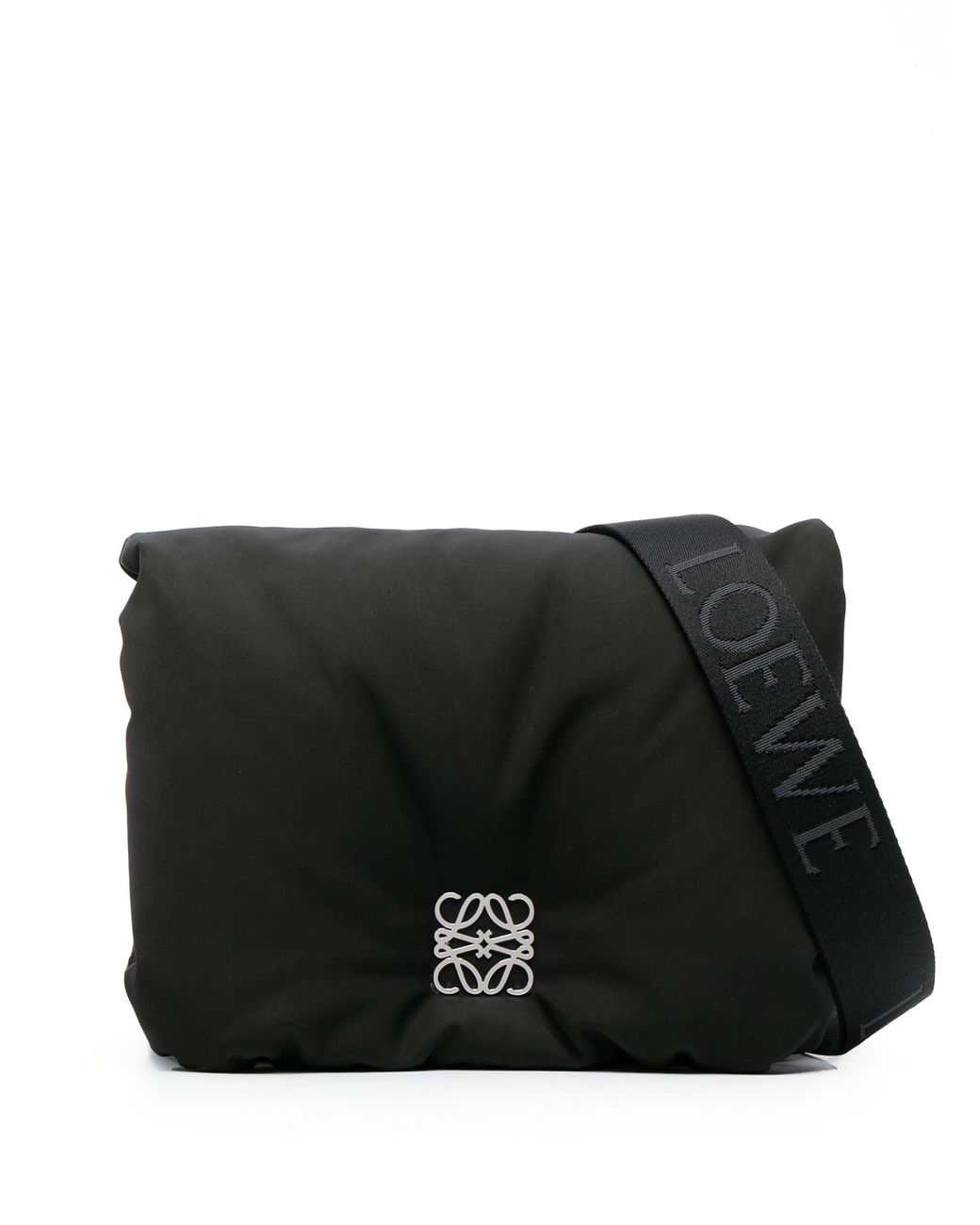 Loewe Goya Puffer Shoulder Bag in Black | Lyst